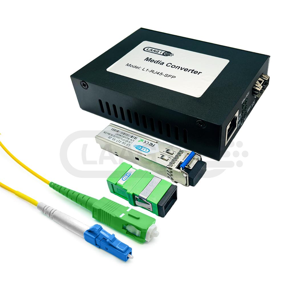 Media converter glasvezel: koper naar glasvezel omzetten