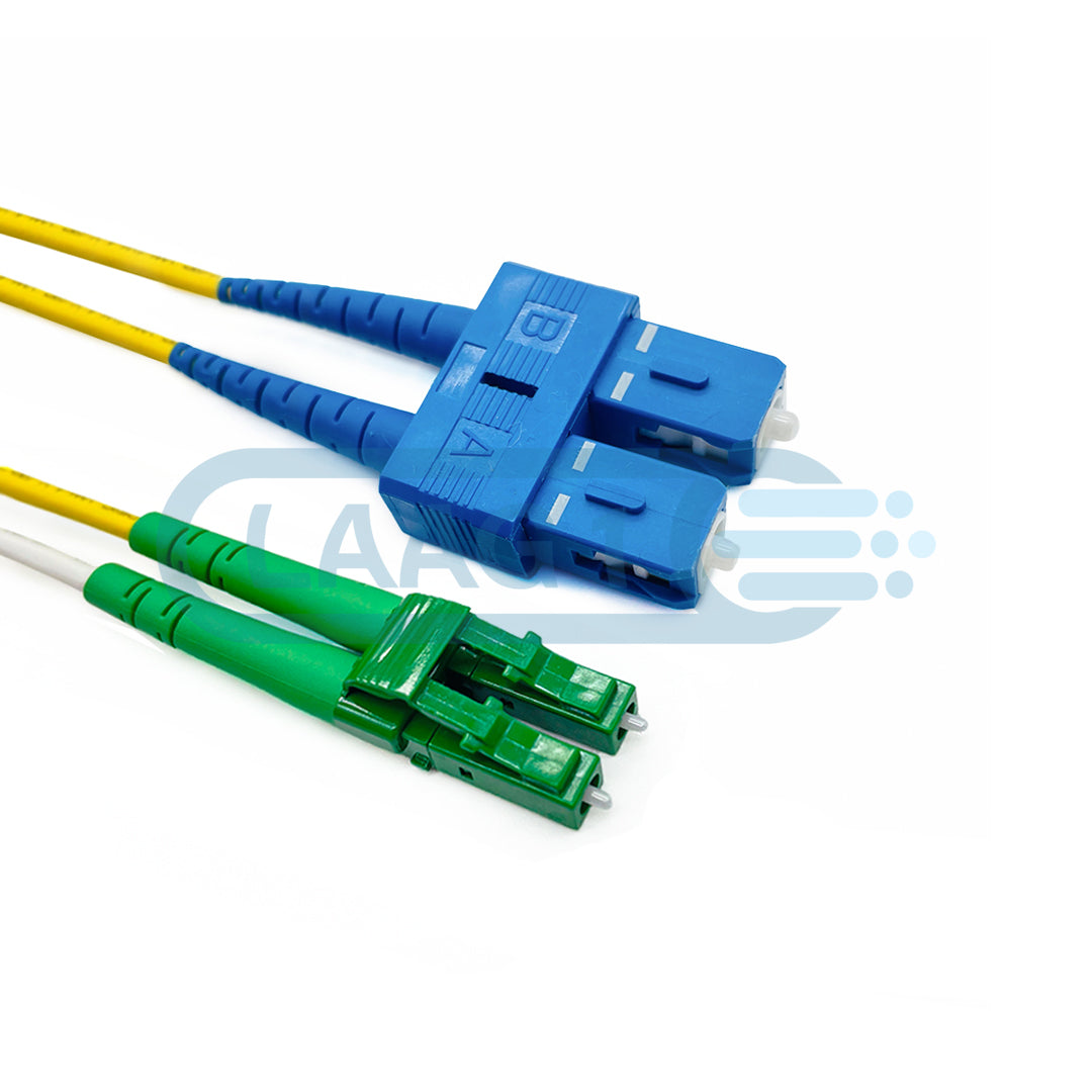 Duplex Patchkabel LC/APC naar SC/UPC | 3 m