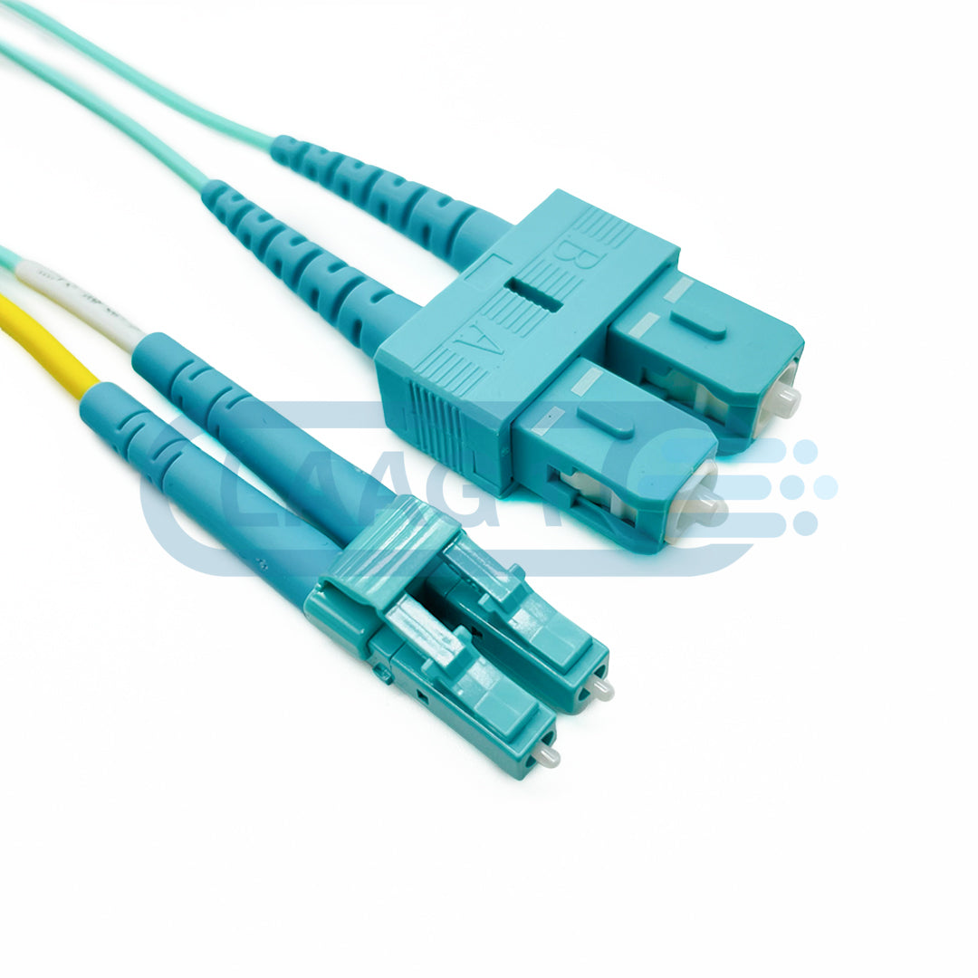 Duplex Patchkabel LC/UPC naar SC/UPC | 17 m