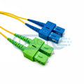 Duplex Patchkabel SC/APC naar SC/UPC | 0.5 m