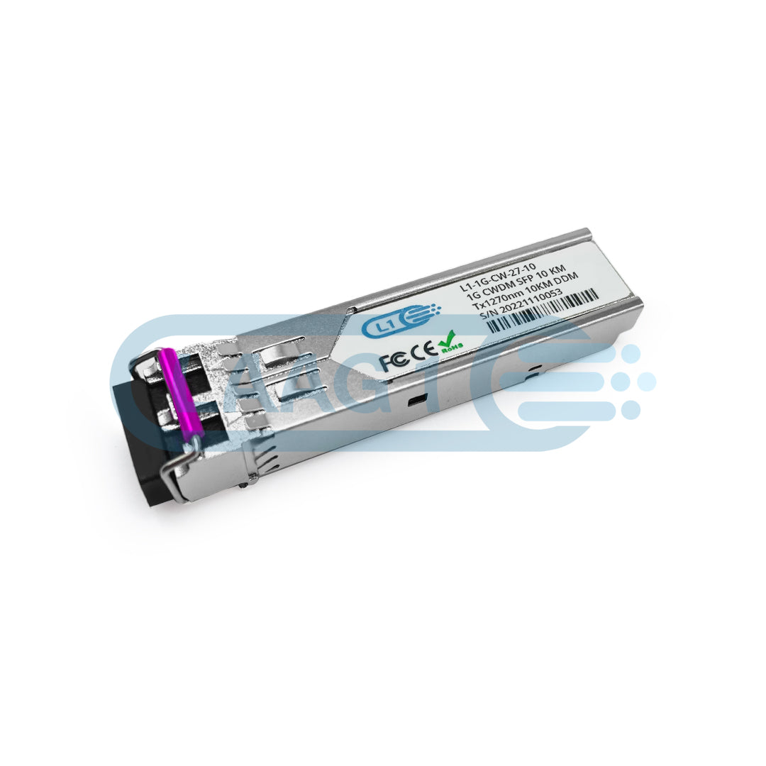 Laag1 CWDM SFP C59 1590nm 80km Module (1G)
